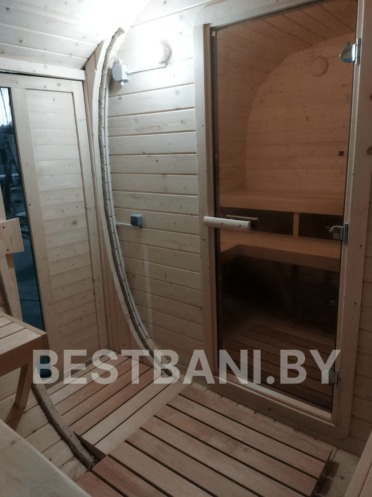 Купить баню квадро бочку (квадробочку) от производителя | BESTBANI.BY