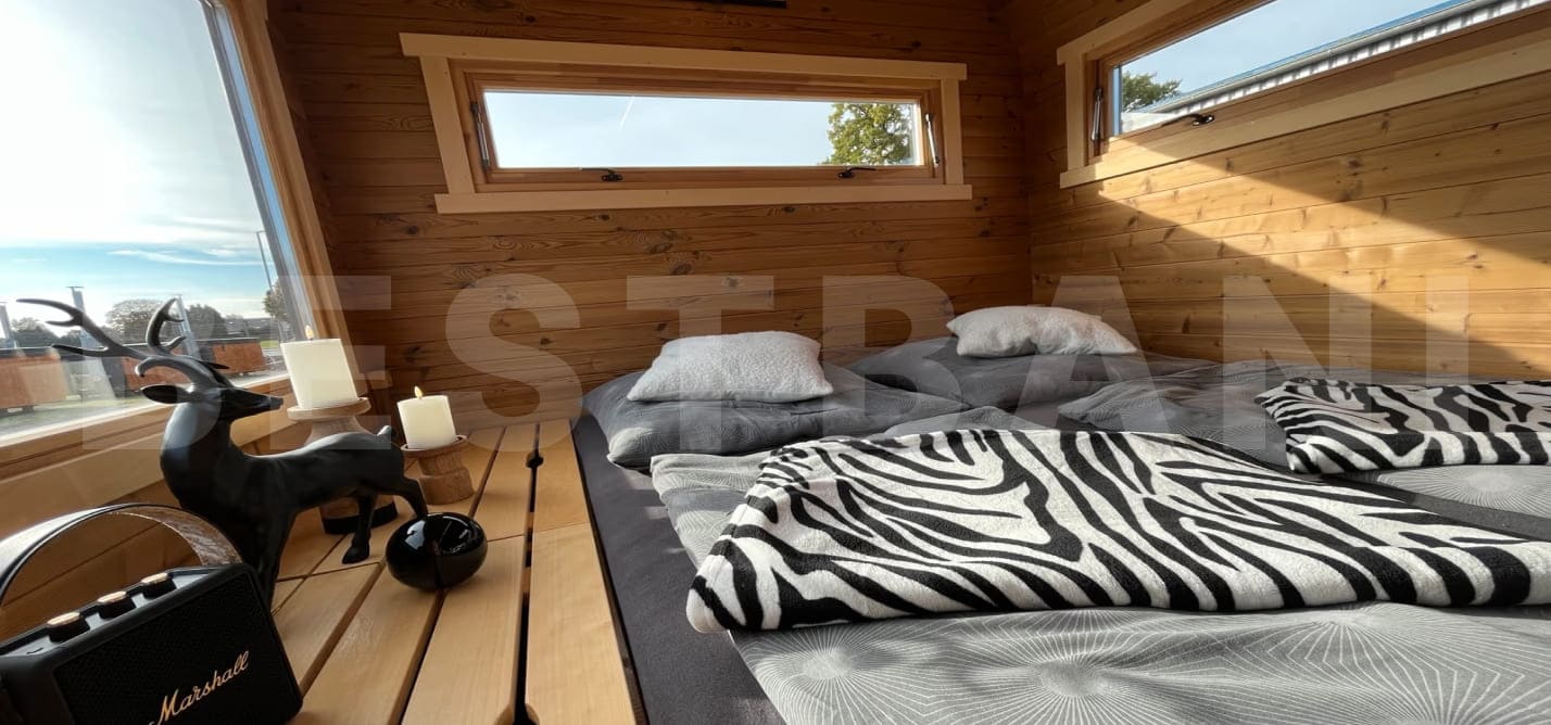 баня квадро EGOIST кровать с панорамными окнами под ключ цена Минск Гродно