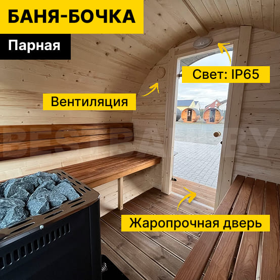 баня бочка под ключ цена фото | BESTBANI