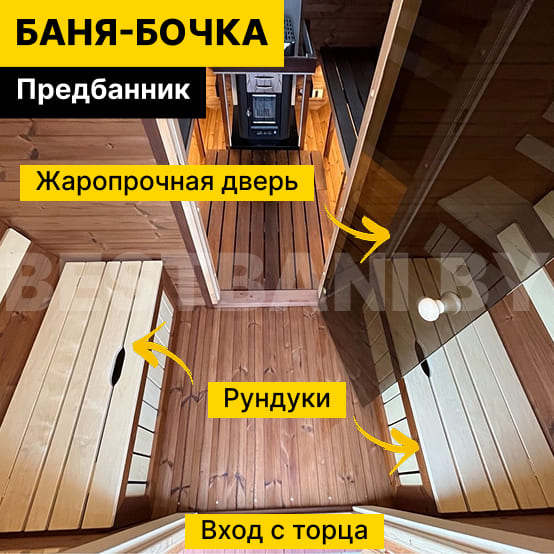 баня бочка в рассрочку | BESTBANI