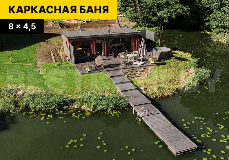 каркасная баня под ключ проекты | BESTBANI