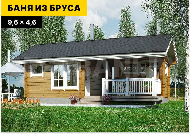 проект каркасной бани | BESTBANI