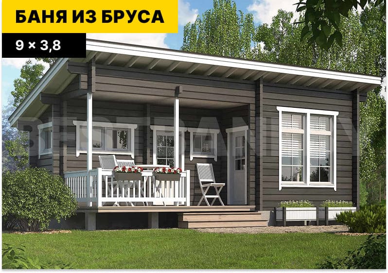 каркасная баня фото | BESTBANI