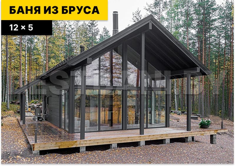 проект каркасной бани | BESTBANI