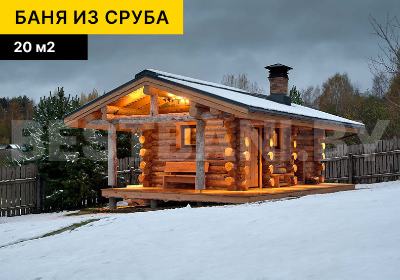 каркасные бани под | BESTBANI
