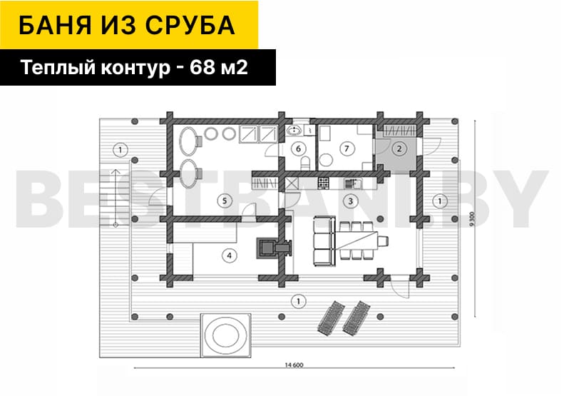 стоимость каркасной бани | BESTBANI