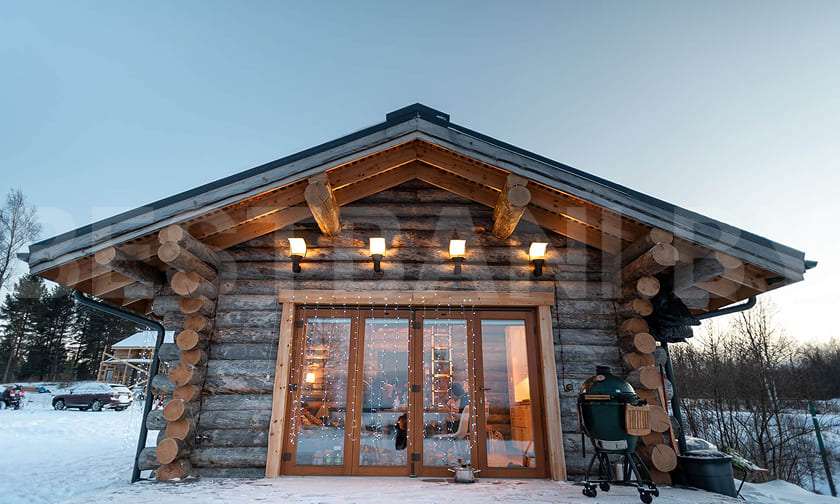 каркасная баня 6 на 6 | BESTBANI