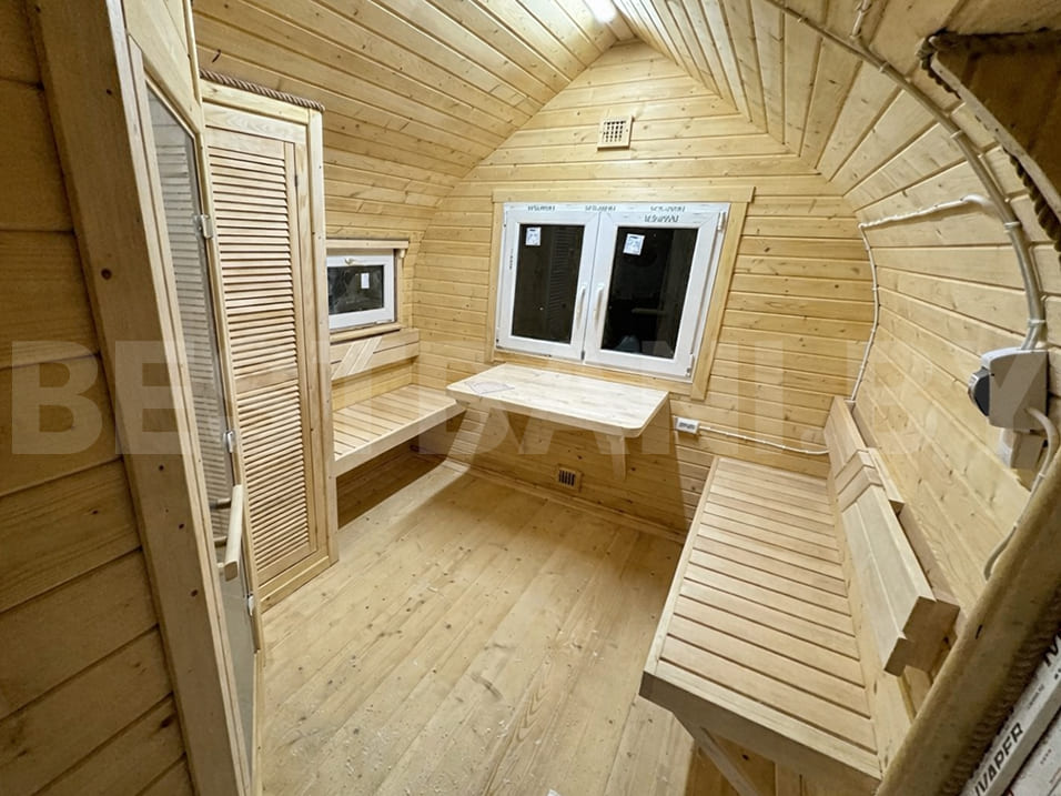 мобильная баня викинг