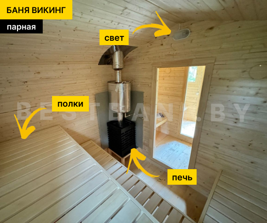 фото бани викинг 4 метра