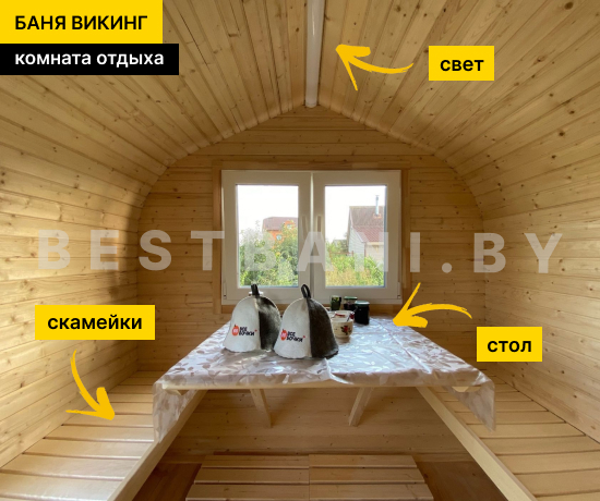 цена и фото бани викинг 4м