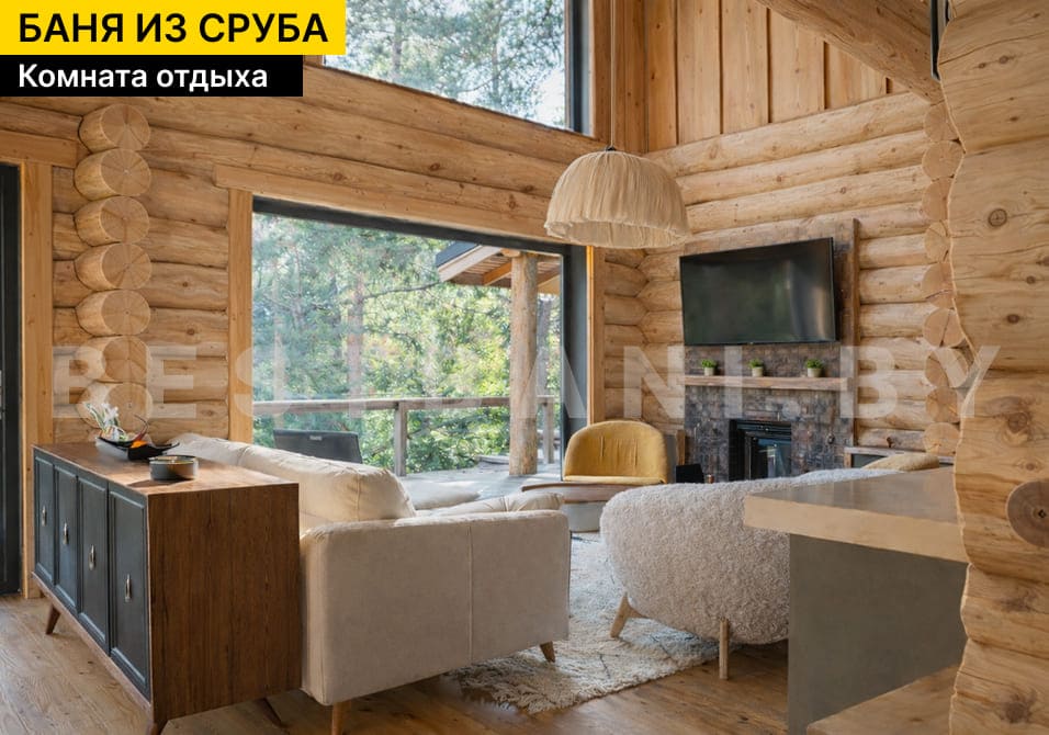 теплая баня сруб