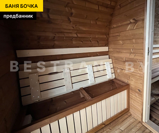 готовая баня бочка на 4 человека