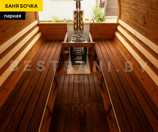 баня бочка на 5,5 м недорого