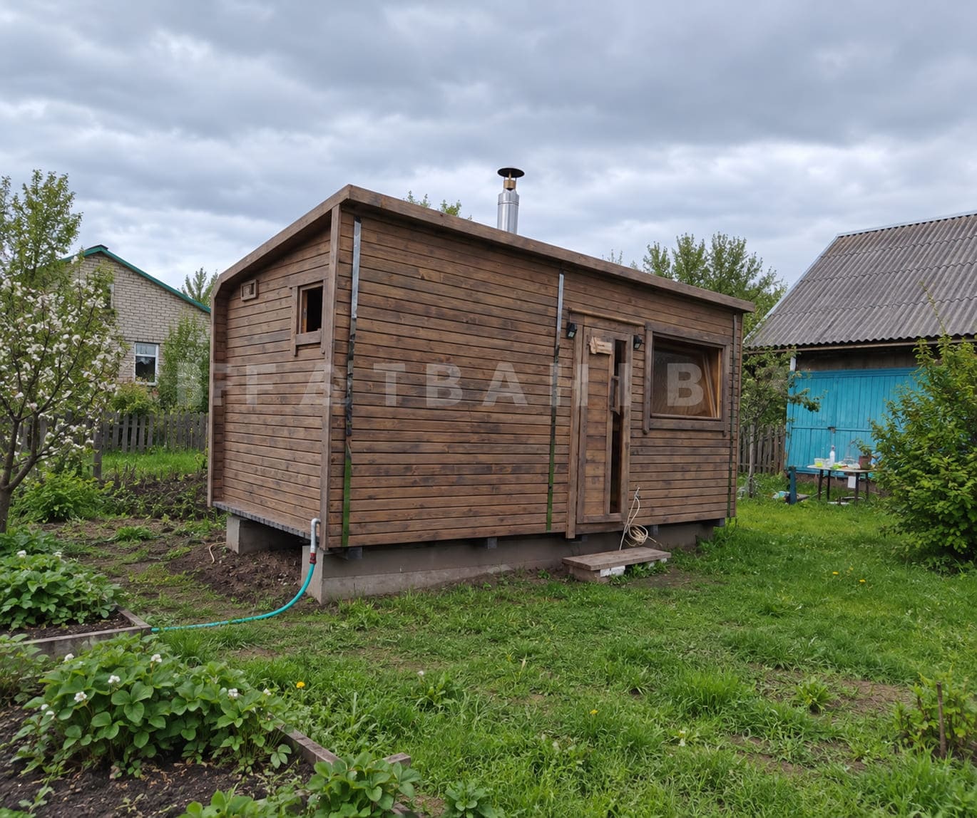 баня парус под ключ